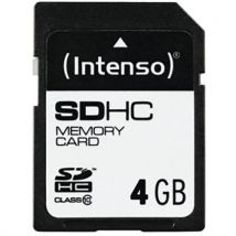 Sdhc Kaart Klasse 10 - 4gb Intenso, - Intenso
