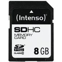 Kaart SDHC 8 GB klasse 10 - INTENSO - Intenso