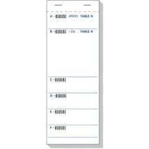Doorschrijfblok Voor Café-restaurant In Tweevoud - 95x260 Mm, - Matfer
