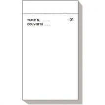 Doorschrijfblok Voor Ober In Drievoud - 80 X 150 Mm, - Matfer