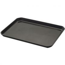 Dienblad Abs - Zwart - 415 X 300 Mm, - Matfer