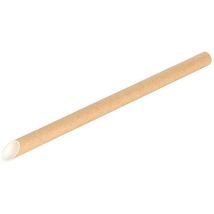 Matfer - Rietje van papier afgeschuind - Doos van 100 - Bruin - 20 cm - 0,12 cm