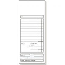 Doorschrijfblok Voor Rekening In Tweevoud Fr - 90 X 225 Mm, - Matfer