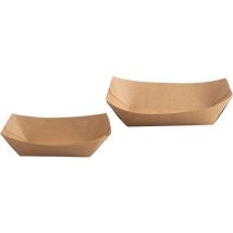 Matfer - Snackbak karton - Set van 500 - 120 cL - Bruin - 175x230 mm