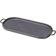 Grillplaat Ovaal Met Handgrepen - 53x23 Cm, - Matfer
