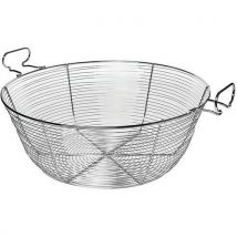 Mand Voor Frituurpan Van Plaatstaal - Ø 40 Cm, - Matfer