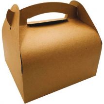 Gebaksdoos Van Kraftkarton - 180x160x70 Mm, - Matfer