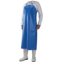 Visschort Met Band- 115x90 Cm - Wit - Blauw, - Matfer