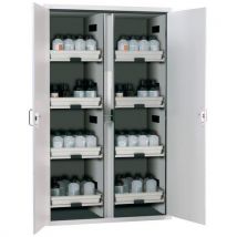 Kast Voor Zuren En Basen Slclassic - 1197 Mm - Grijs - 8, - Asecos