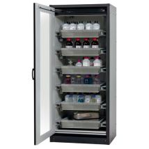 Veiligheidskast Q-display-30 Q30.195.086.wdfw Grijs/grijs, - Asecos