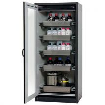 Veiligheidskast Q-DISPLAY-30 Q30.195.086 grijs/rood_Asecos - Asecos