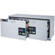 Veiligheidsonderbouwkast Ub-s-90 Ub90.060.140.2s Grijs, - Asecos