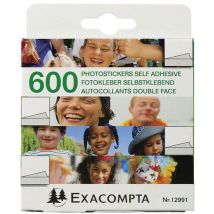 Fotohoek 600 Zelfklevend Dubbelzijdig, - Exacompta