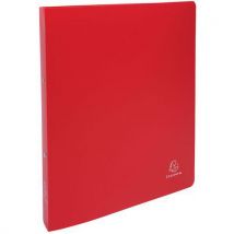 Ringmap ondoorschijnende PP 2 ringen van 30 mm A4 maxi Exacompta - Exacompta