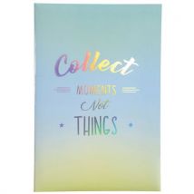 Fotoalbum Candy Blue Insteekhoes 300 Foto 10x15 22.5x22cm, - Exacompta