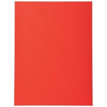 Dossiermap Forever 170 24x32cm 170g/m2 Voor A4 Rood, - Exacompta