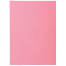 Pakket Van 100 Binnenmappen Super 60 - 22x31 Cm Roze, - Exacompta