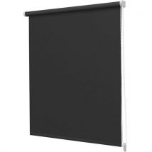 Verduisterend Rolgordijn Effen Zwart 210x190 Cm, - Intensions
