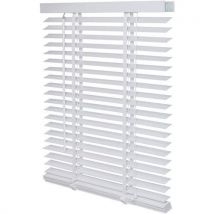 Jaloezieën hout 50 mm effen wit - Intensions - Intensions