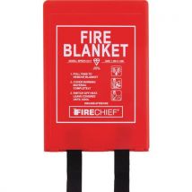 Branddekens met stevige koffer - Firechief