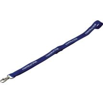 Verpakking Met 10 Blauwe Keycords Van Textiel Voor Aannemers,