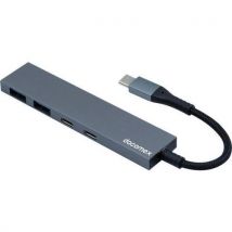 Dacomex - USB-C-hub HB604 naar 2x USB-A en 2x USB-C - Dacomex