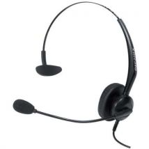 Headset met snoer, flexibele microfoon met ruisonderdrukking - 1 luidspreker - Dacomex - Brand