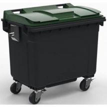 Mobiele container SULO - Metalen spillen - Afvalscheiding - 660 l - Sulo