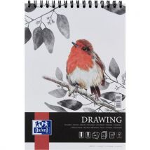 Oxford - Tekenblok Drawing Art integraal A4 50 p. 160 g - Oxford
