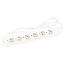 Contactdoos Manutan Expert 230 V met 6 aansluitingen