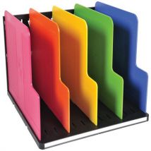 Sorteerrek Modulo Top 5 Tabbladen - Zwart En Kleur, - Exacompta