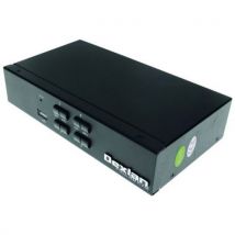 Kvm Switch 4 Poorten Hdmi 4k,usb,audio En Kabels Dexlan, - Dexlan