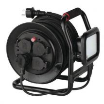 Ergonomisch Kabelhaspel Met Spot Gs - 4 Aansluitingen - 20 M - Gs, - Manutan Expert