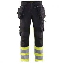 High Vis Werkbroek met stretch X1900 1994 - zwart/geel - Brand