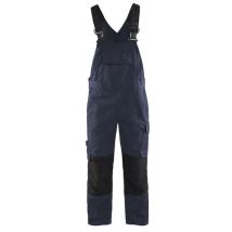 Bretelbroek Met Stretch 2695 Donker Marineblauw/zwart D108, - Blaklader
