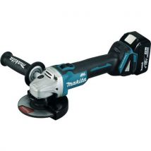 Slijpmachine Makita Ø 125 Mm 18 V 5 Ah, - Makita
