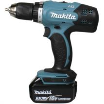 Schroefboormachine Makita 18 V Li-ion 3 Ah Ø 13 Mm, - Makita