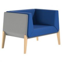 Fauteuil Accord 1 Plaats - Blauwgrijs- Quadrifoglio, - Quadrifoglio