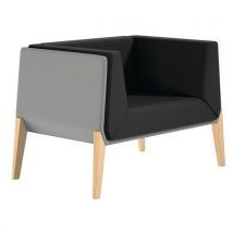 Fauteuil Accord 1 Plaats - Zwartgrijs - Quadrifoglio, - Quadrifoglio