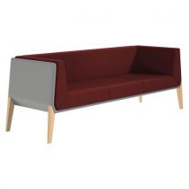 Fauteuil Accord 3 Plaatsen - Bordeauxgrijs - Quadrifoglio, - Quadrifoglio