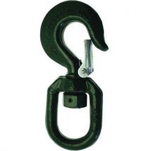 Wartelhaak Met Draaioog En Veiligheidsklep - 3200kg, - Norail