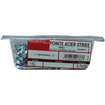 Betonnagel Gegroefd - 2.7x30 - 1kg, - Norail