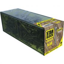 Terrasschroef rvs met enkele schroefdraad Torx - Norail - Norail
