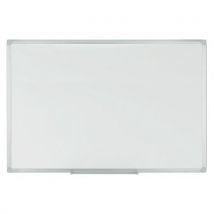 Geëmailleerd Bord Manutan 100x150cm Wit, - Manutan Expert