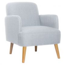 Fauteuils Brooks Voet Beuken, Zitting Grijs, - Meet By Paperflow