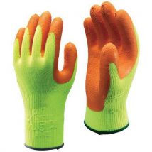 Handschoen Showa 317 Fluorescerend latex gripcoating - Wiltec - Showa