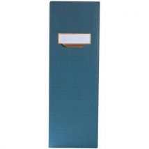 Exacompta - Tijdschriftenhouder OfficeByMe - 100 mm rug - Blauw - Karton - Gerecycled