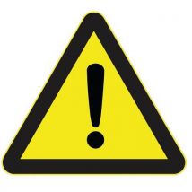 Set van 5 - Verkeersbord Waarschuwing Algemeen Vinyl,