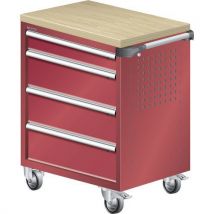 Werkplaatswagen L3627 afwerking hout multiplex - 7 lades - Lista - Lista