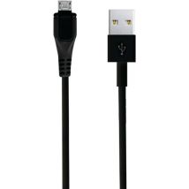 Kabel Voor Gegevens Micro-usb 1 Meter Zwart - Moxie, - Moxie